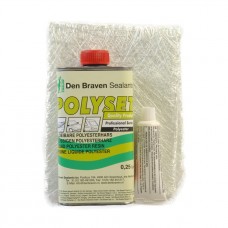 Kit de reparatie fibra de sticla Den Braven Polyset