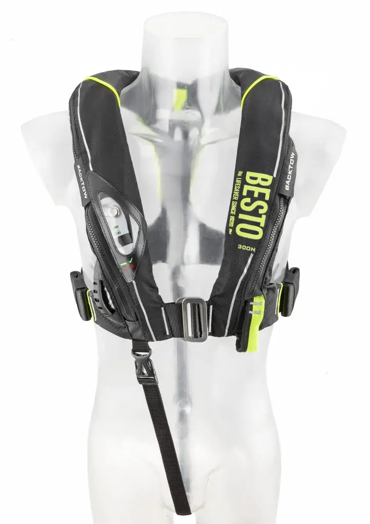 Vesta de salvare gonflabila Besto Ultimate Backtow 300N